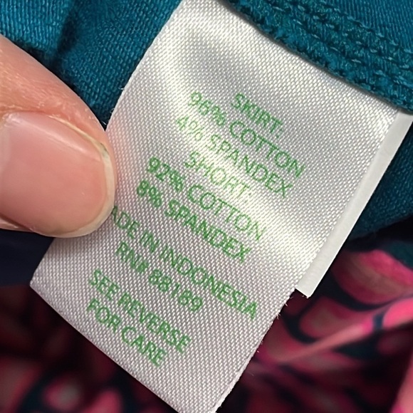 Lilly Pulitzer Madison skort Mandevilla Pink Slathouse Stripe - Picture 4 of 4